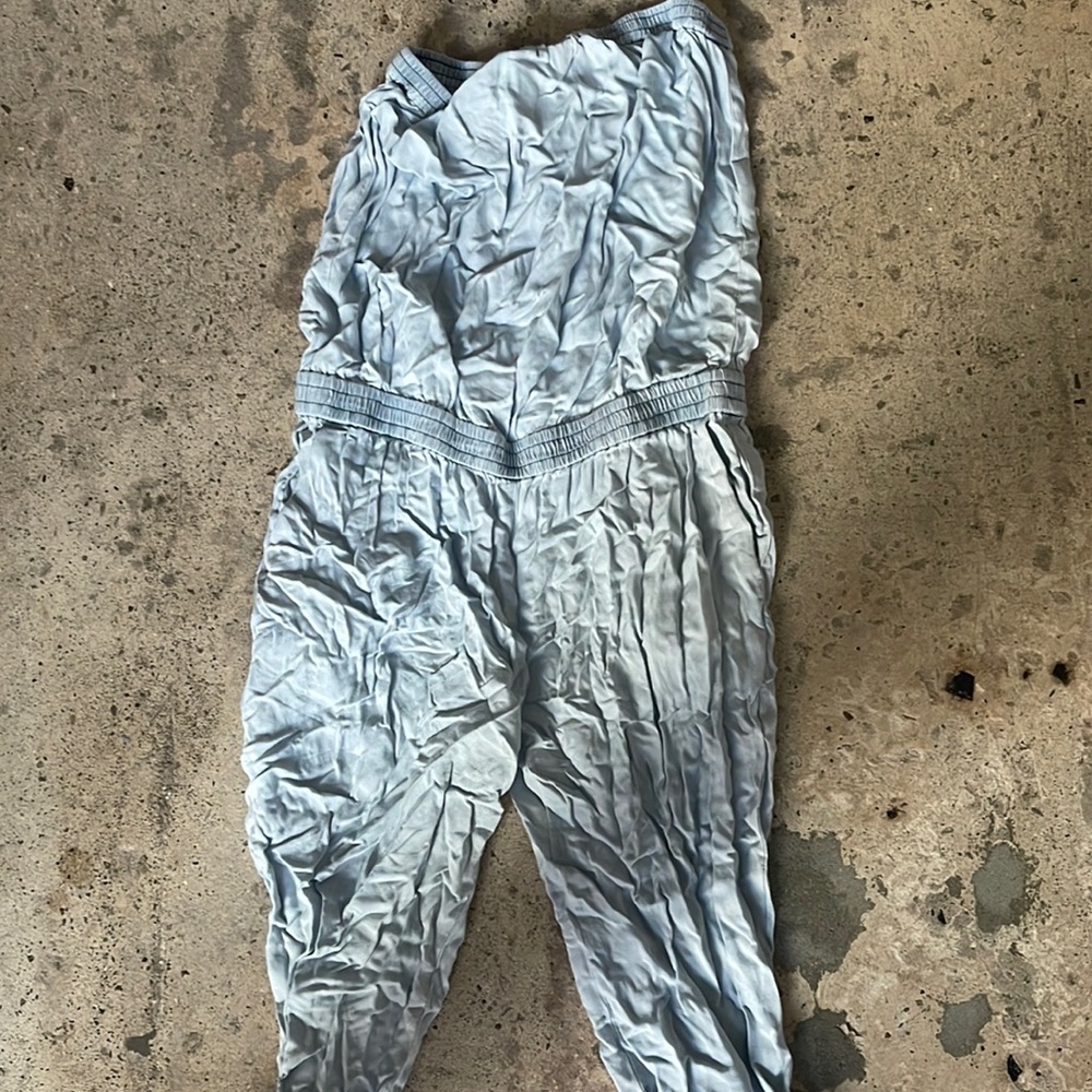 Tube top jumper with pockets